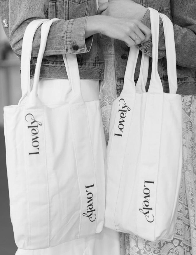 Lovely Canvas Tote